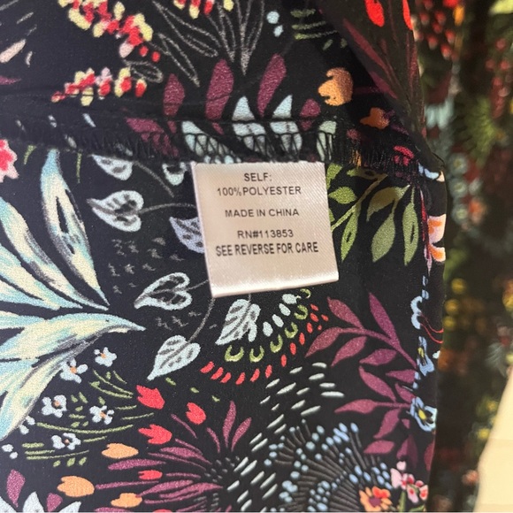 BalticBorn Beautiful Smock Ruffle Neckline Floral Dress Size 3X - Picture 4 of 8